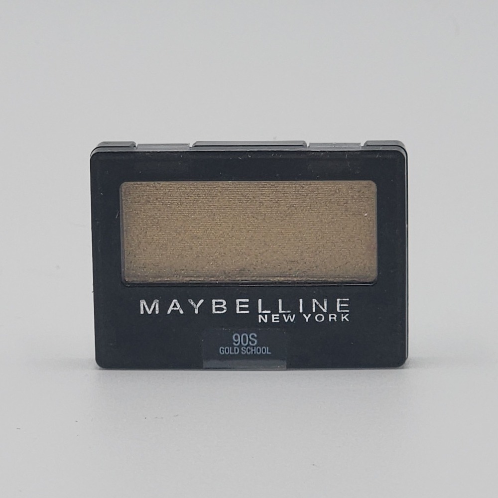 Maybelline New York Expert Wear Eyeshadow Gold School‎ 90S .08 Oz New Sealed
